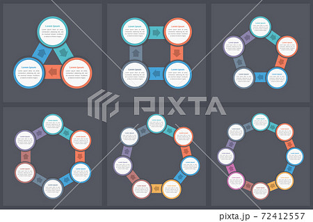 Circle Infographic Templates 72412557