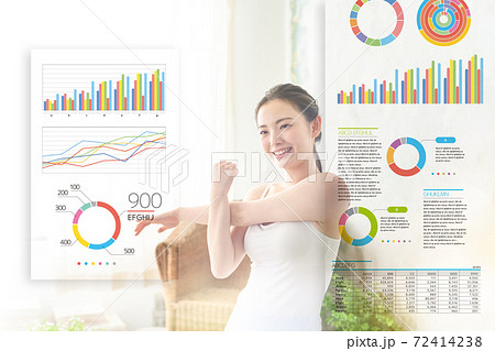 女性ビューティー 72414238