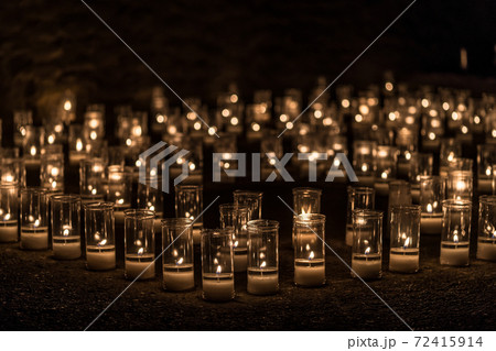 The night of the candles celebration at Titaguas 72415914