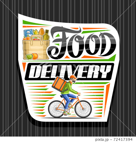Vector logo for Food Delivery 72417394