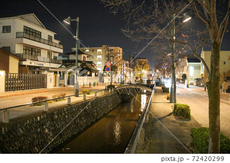 埼玉県熊谷市星川通り夜市のある風景 72420299