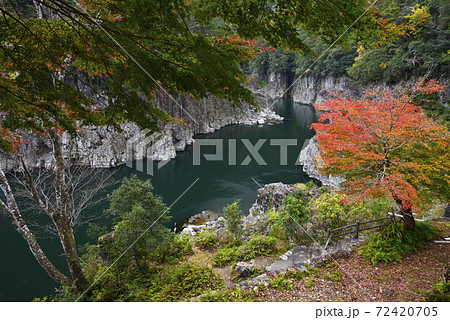 瀞峡　瀞八丁（奈良県吉野郡十津川村） 72420705
