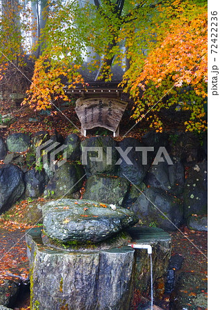 神奈川県　秦野名水　葛葉の泉　 72422236
