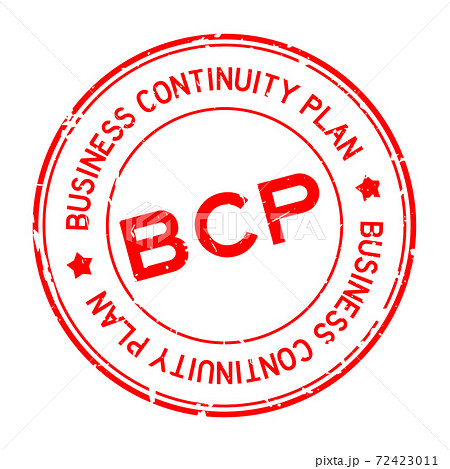 Grunge red BCP (abbreviation business continuity plan) word round rubber seal stamp on white background Grunge red BCP (abbreviation business continuity plan) word round rubber seal stamp on white background 72423011