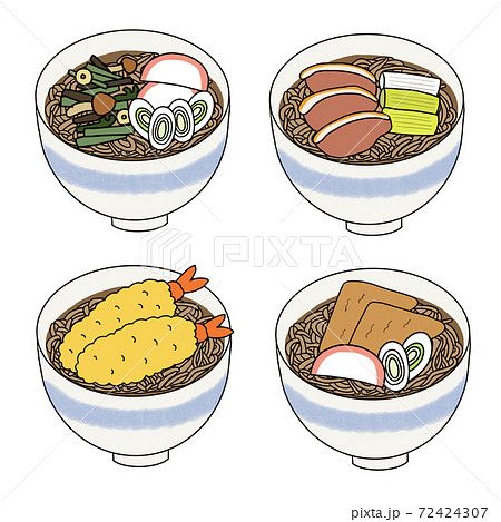 そばのイラスト そばのイラスト 72424307