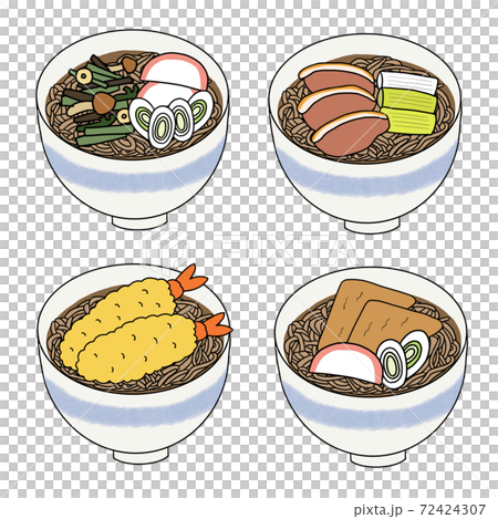 そばのイラスト そばのイラスト 72424307