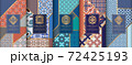 Colorful packaging design of chocolate bars.  72425193