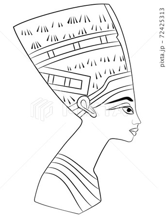 ネフェルティティ 女王 止まら 古代エジプト 【ビンテージ】 ネフェルティティ 女王 止まら 古代エジプト 【ビンテージ】