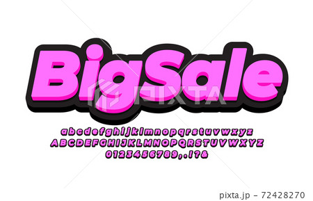 Big Sale discount promotion 3d pink black Big Sale discount promotion 3d pink black 72428270