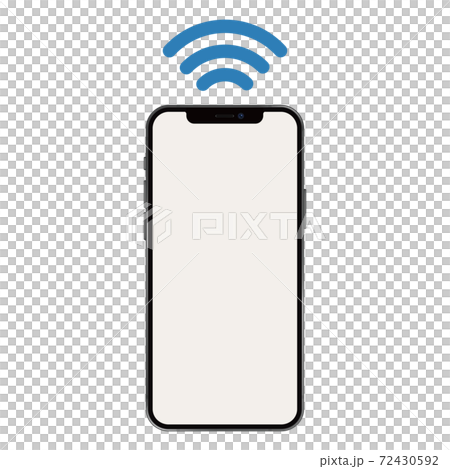 スマートフォン　無線LAN 72430592