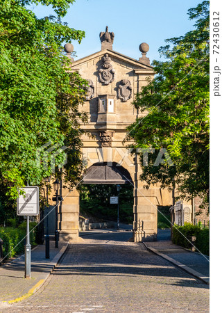 Baroque entrance gate to Vysehrad 72430612