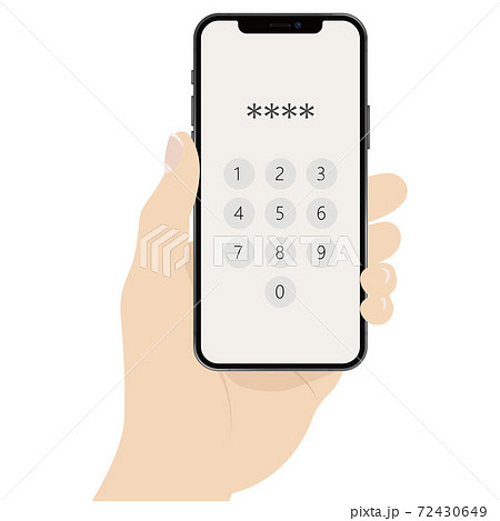 スマートフォン　本人認証 72430649