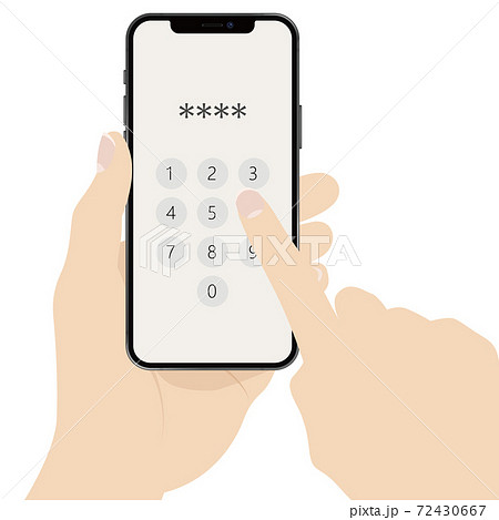 スマートフォン　本人認証 72430667