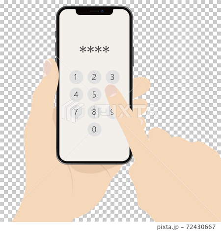 スマートフォン　本人認証 72430667