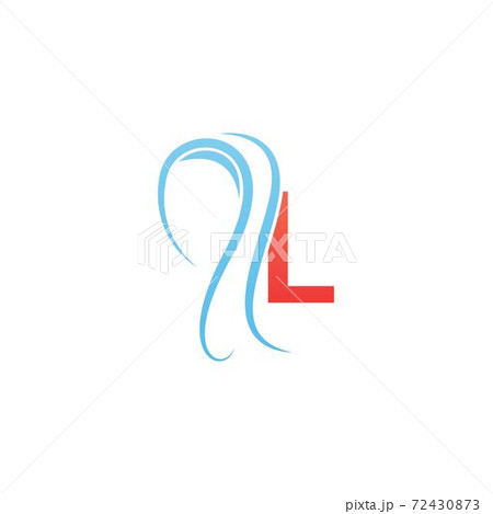 Letter L icon logo combined with hijab icon design Letter L icon logo combined with hijab icon design 72430873