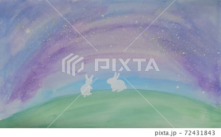 夜空の兎 夜空の兎 72431843