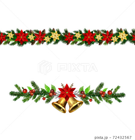 Christmas Holly brunches decoration vector Christmas Holly brunches decoration vector 72432567