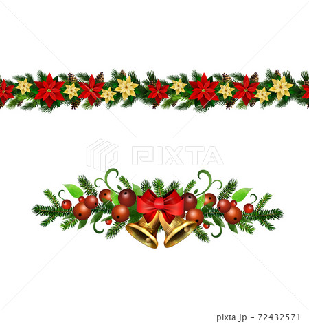 Christmas Holly brunches decoration vector Christmas Holly brunches decoration vector 72432571