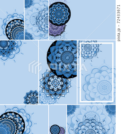 Beautiful mandala design background 72433671