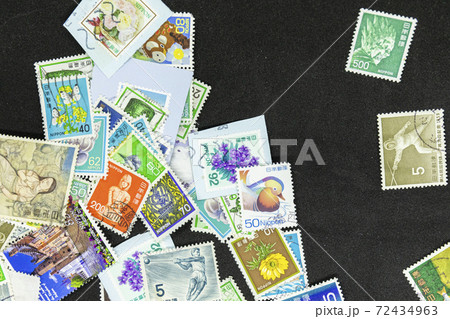 使用済み切手 72434963
