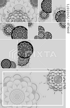 Beautiful mandala design background 72435971