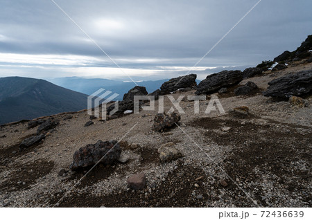 晩秋の安達太良山 登山道から見る景色 晩秋の安達太良山 登山道から見る景色 72436639