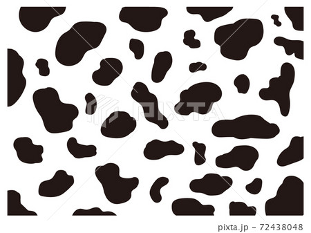 牛柄の背景イラストのイラスト素材