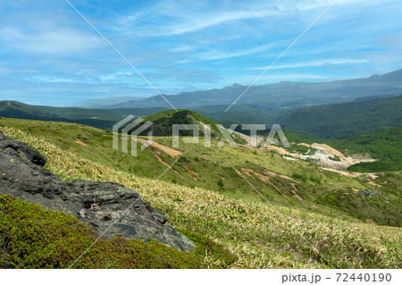 毛無峠より眺める小串鉱山跡 毛無峠より眺める小串鉱山跡 72440190