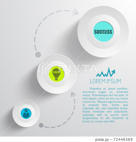 Business Step Infographic Concept 72446369