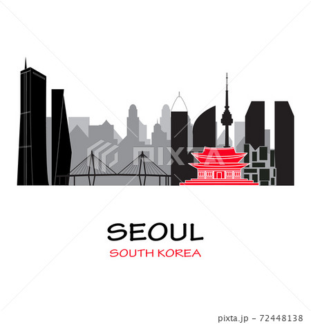 Seoul South Korea skyline 72448138