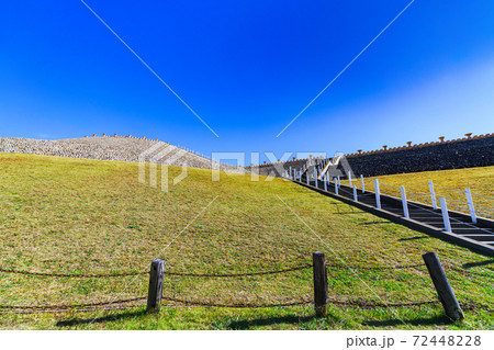 五色塚古墳　兵庫県　神戸市 72448228
