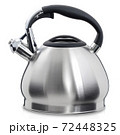 Kettle with whistle on a white background 72448325