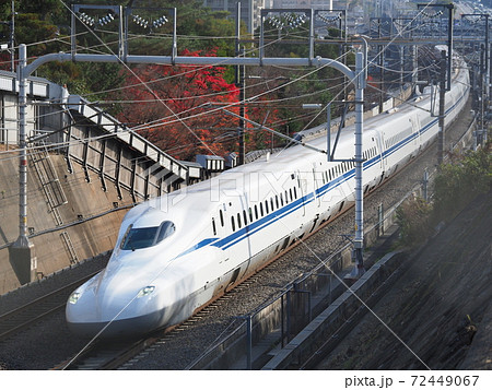 新幹線N700S　J7編成　大津一里山にて 72449067