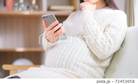 スマホ 妊婦 考える 16:9 スマホ 妊婦 考える 16:9 72453058