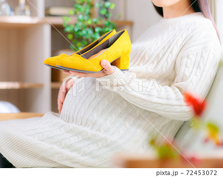ヒール靴　妊婦　4:3 72453072