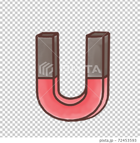 R:もっとメルヘンな理科室 U字磁石 赤A R:もっとメルヘンな理科室 U字磁石 赤A 72453593