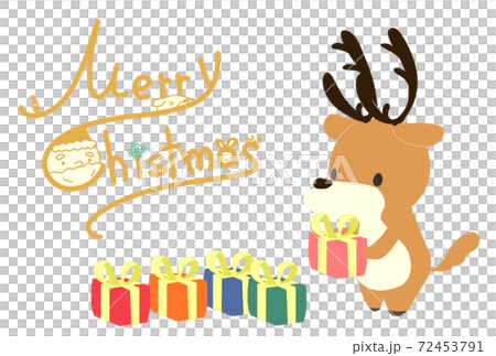 Cute Reindeer Postcard 72453791