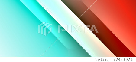 Fluid gradients with dynamic diagonal lines abstract background. Bright colors with dynamic light and shadow effects. Vector wallpaper or poster 72453929