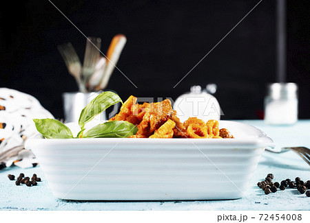 pasta in tomato sauce pasta in tomato sauce 72454008