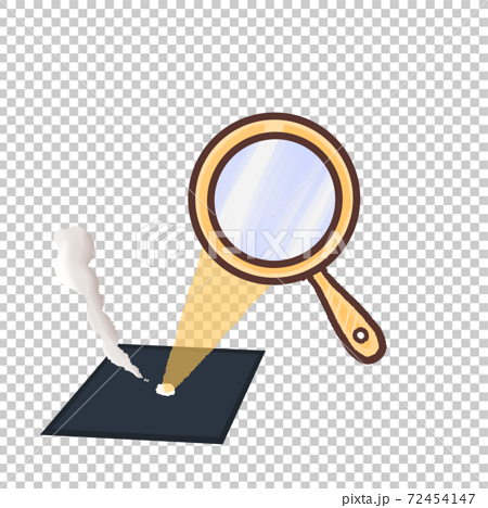 science magnifying glass clipart