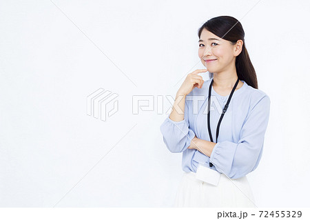 30代女性 ビジネス オフィスカジュアル 72455329