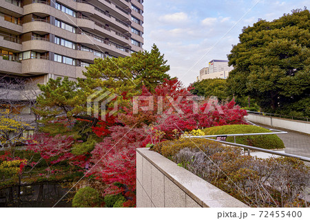 御殿山トラストシティの庭園　東京都品川区 72455400