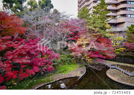 御殿山トラストシティの庭園　東京都品川区 72455403