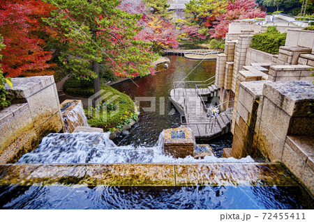 御殿山トラストシティの庭園　東京都品川区 72455411