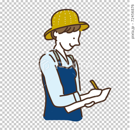 Agricultural farmer girls loose illustration 72456876