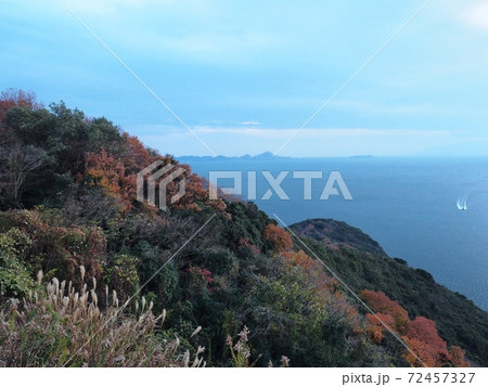 万葉の岬から見る初冬の風景 万葉の岬から見る初冬の風景 72457327