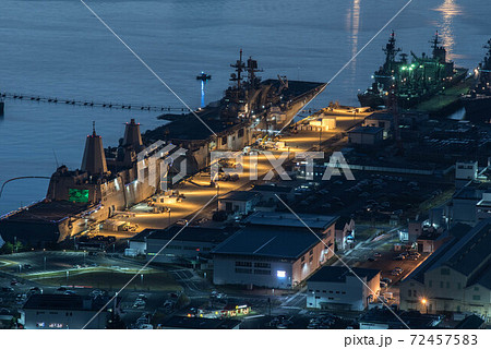佐世保の夜明け 72457583