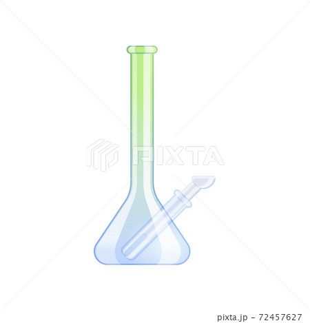 Realistic Marijuana Bong Compositionのイラスト素材