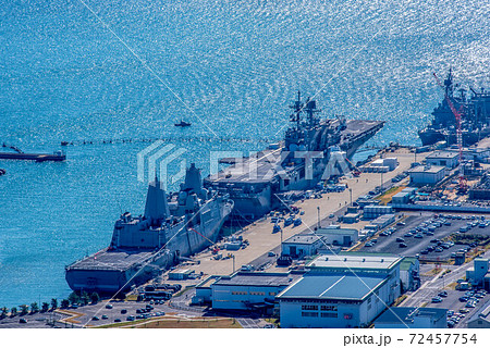 佐世保　港の景観 72457754