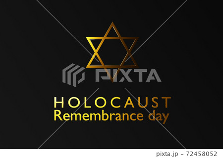 International holocaust remembrance day, star of david on dark background International holocaust remembrance day, star of david on dark background 72458052